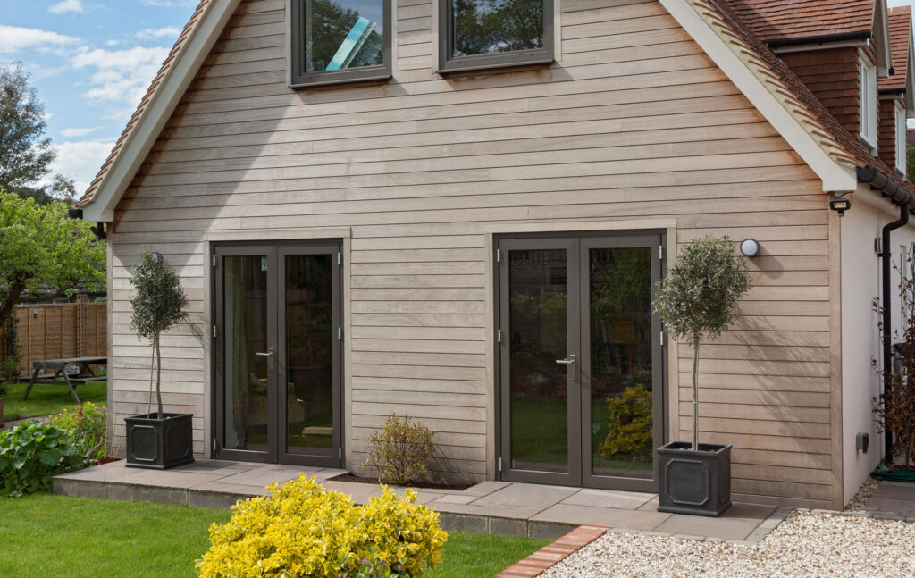 ODC Aluminium French Doors and windows installed in Cottage Oxfordshire