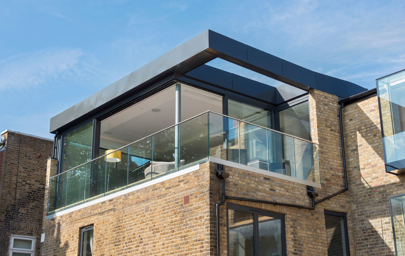 Contemporary Loft Extension Putney London Odc Glass