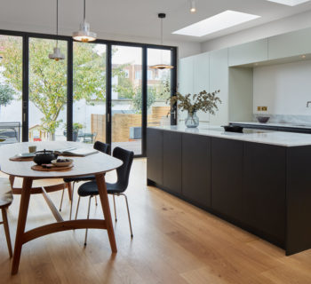 Bifolds let light into interior