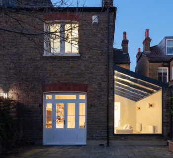 Side return extension for South London home