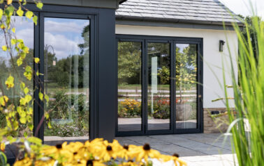 made to measure bifolds in Anthracite grey