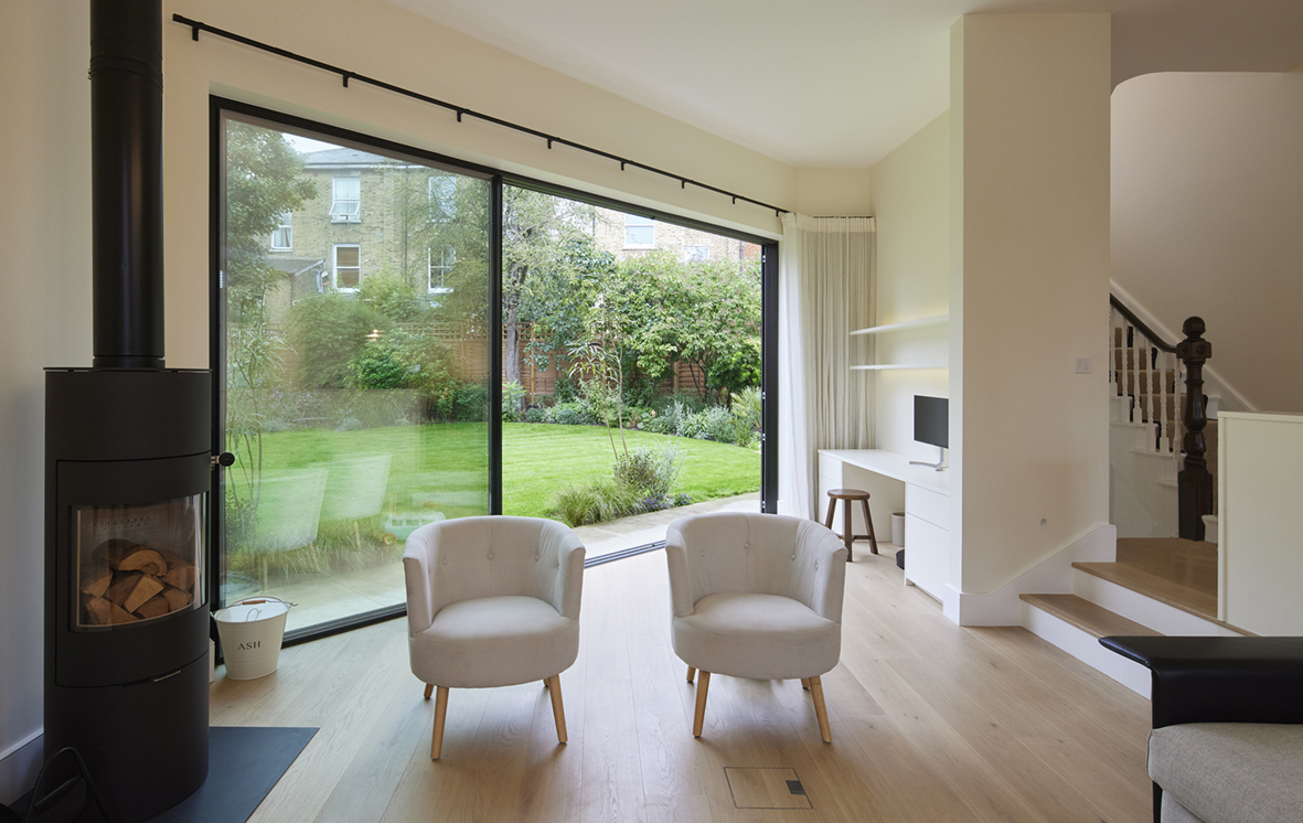 sliding doors for London terrace