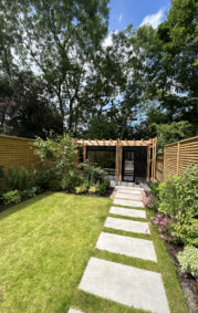 garden path to garden room